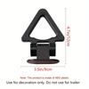 1 шт. Треугольный автомобильный буксировочный крюк, Крюк для прицепа автомобиля с индивидуальным дизайном