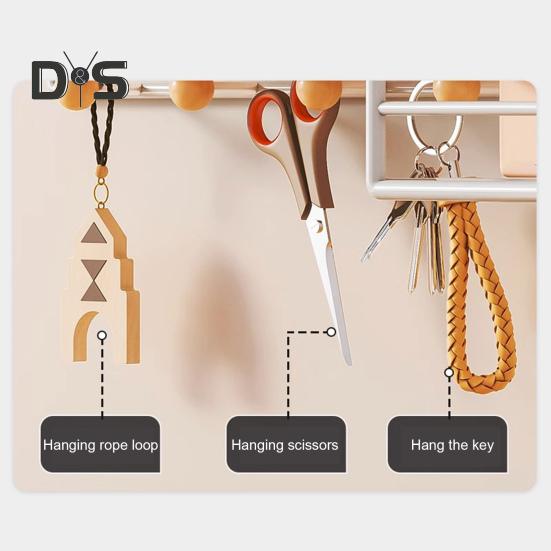 Wall-Mounted Floating Shelves Storage Rack Rustproof Strong Load-Bearing Easy To Install Bookshelf Metal Bracket