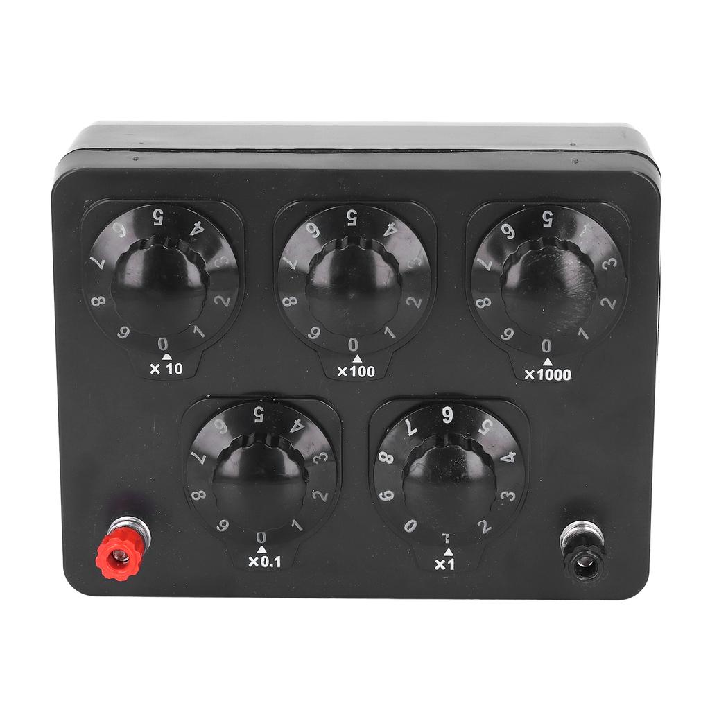 Регулируемый декадный резистор 0‑9999,9 Ом, переменный блок сопротивления, переменный десятичный лабораторный резистор