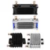 1Set Motorcycle Engine Oil Cooler Oil Cooling Radiator System Kit for Honda CB CG 100CC-250CC Engine Oil Cooler Hot