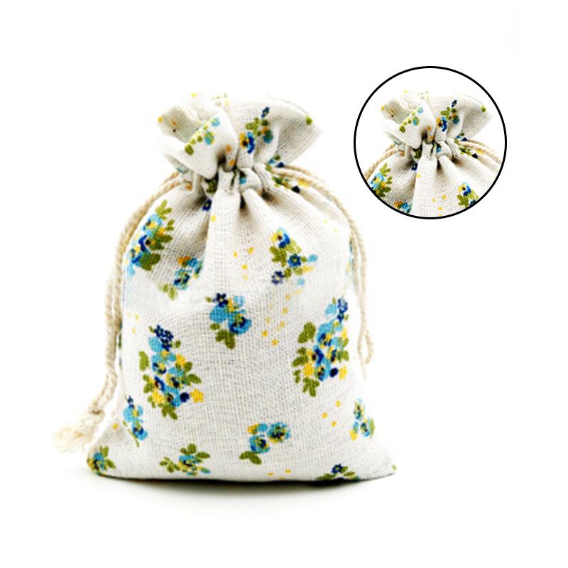 Женская посылка на шнурке, льняная сумка для хранения конфет ручной работы, подарочная сумка для путешествий