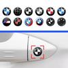 Для BMW 50-й kith X1 X5 X6 G05 G06 F15 F16 E70 E71 E53 E72 10 шт. Декоративные наклейки для защиты замочной скважины замка автомобиля Автоаксессуары