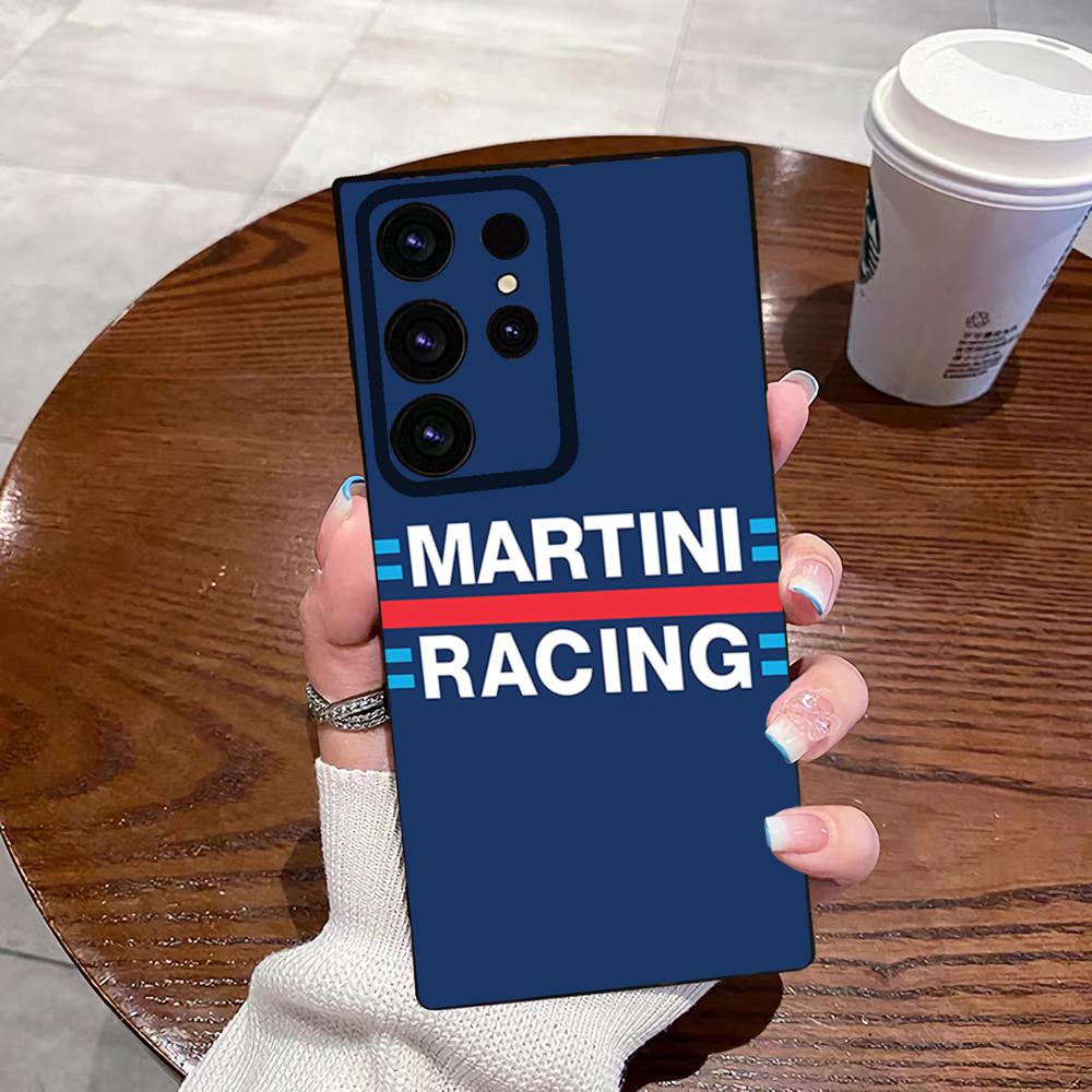 Racing M-Martini-ES Phone Case For Samsung S25 Edge S24 S23 S22 S21 S20 Ultra Plus Fe Galaxy A54 A53 A34 A25 A16 Silicon Cover