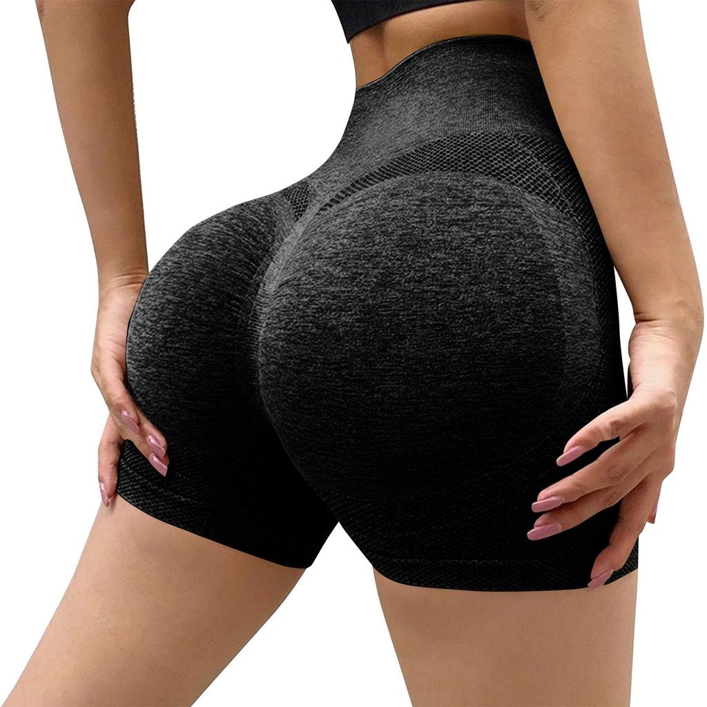 Women Yoga Shorts Seamless Quick Dry Gym Sports Short Leggings Sexy High Waist Shorts