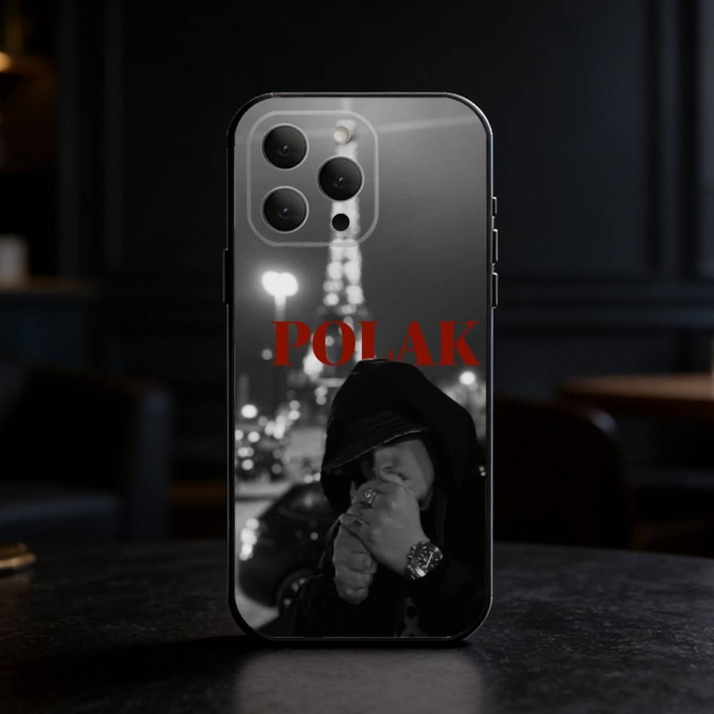 PLK French Rapper Mathieu Phone Case For iPhone 17,16,15,14,13,12,11 Plus,Pro Max,SE4Soft Silicone Black Cover