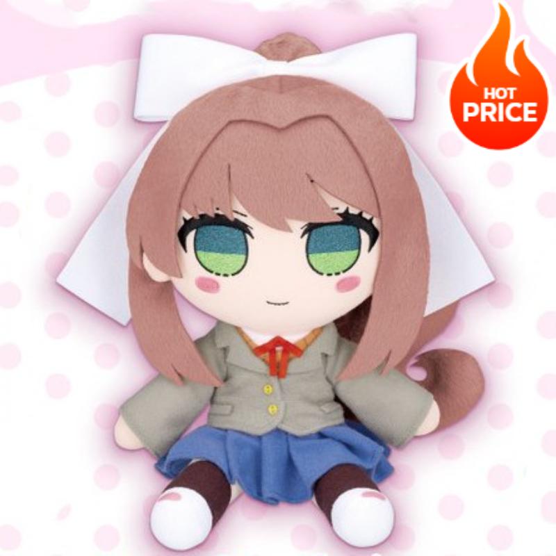 Новые Игрушки Мода Моника FumoFumo Doki Doki Литературный Клуб Милая Мягкая Плюшевая Кукла