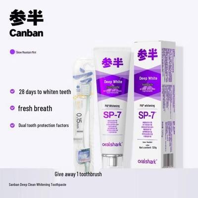Набор зубных паст CanBan Снежная гора Мята Глубокое отбеливание