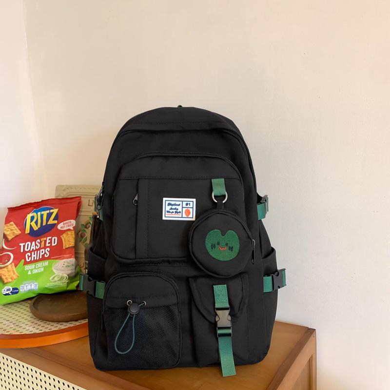 Модный рюкзак большой вместимости в корейском стиле для студенток – Легкий и идеально подходит для школы или путешествий