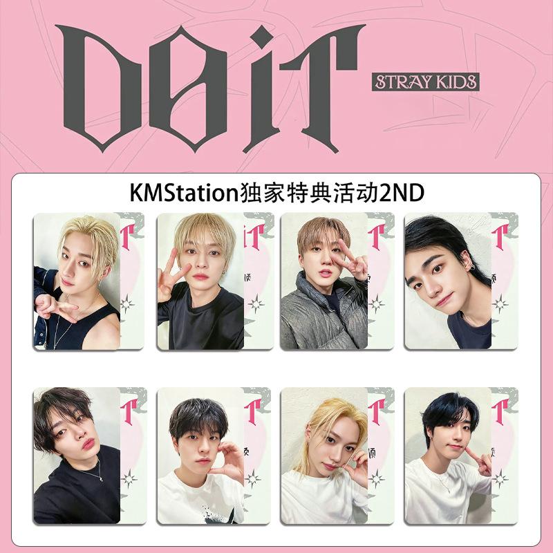 8 шт. Stray Kids SKZOO Альбом "DO IT" KMS2.0 Специальное предложение Китайская сторона карты Специальная коллекция карт Карта Фанату Подарок