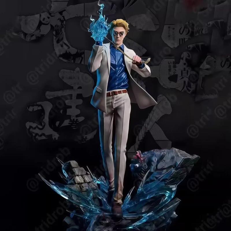 Фигурка Jujutsu Kaisen Нанами Кенто 28 см ПВХ Статуя Аниме GK Коллекционная Модель Игрушка С Базой Эффекта Проклятой Энергии Декоративный Подарок