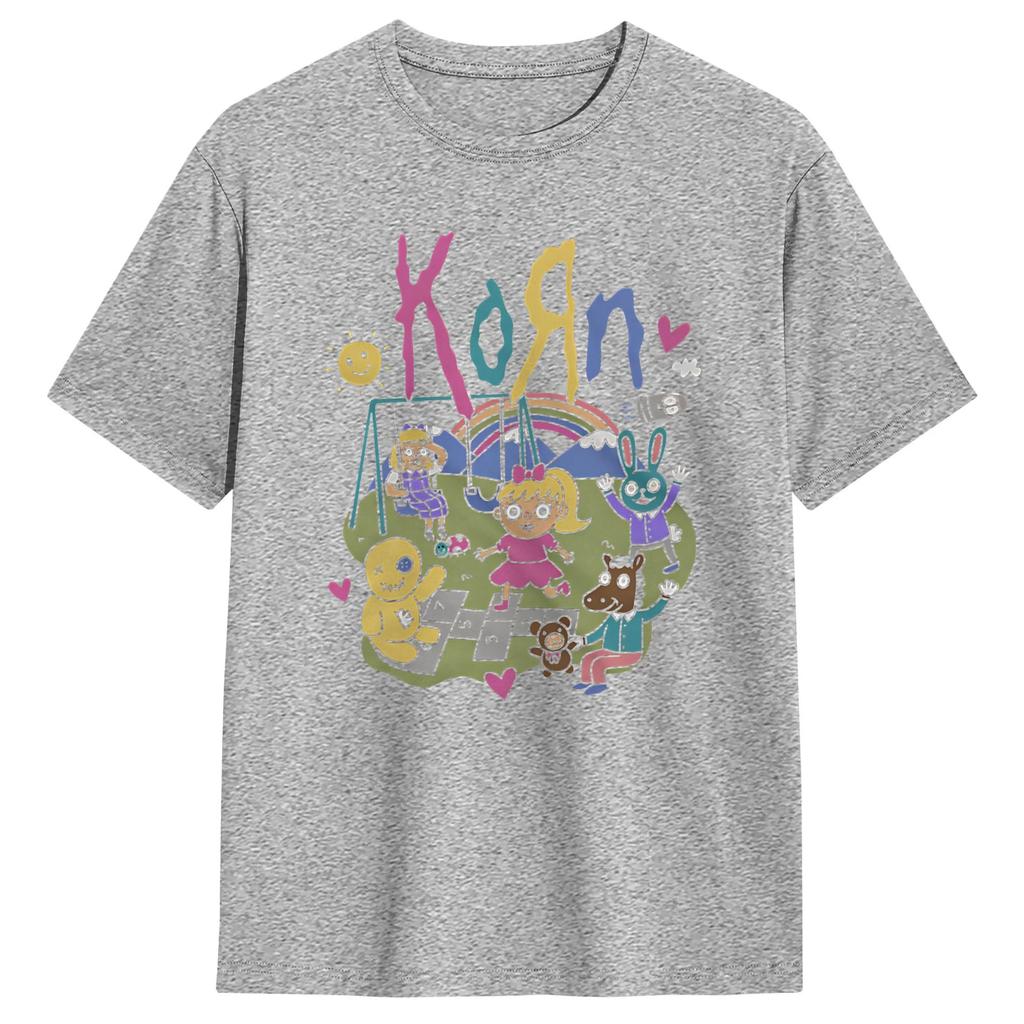 Unisexs NuMetal Band Korn Issues 2026 Music T Shirts Pure Cotton Clothing Funny Short Sleeve Crewneck Tees Birthday Gift TShirt