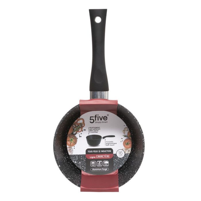 Casseroles en Alu forgé "Caractère" Secret de Gourmet - Casserole en Alu forgé 16 cm