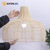 Ручные плетеные из ротанга абажуры для подвесного светильника Японский ретро подвесной светильник Светодиодное освещение для кухни Подвесной светильник для ресторана