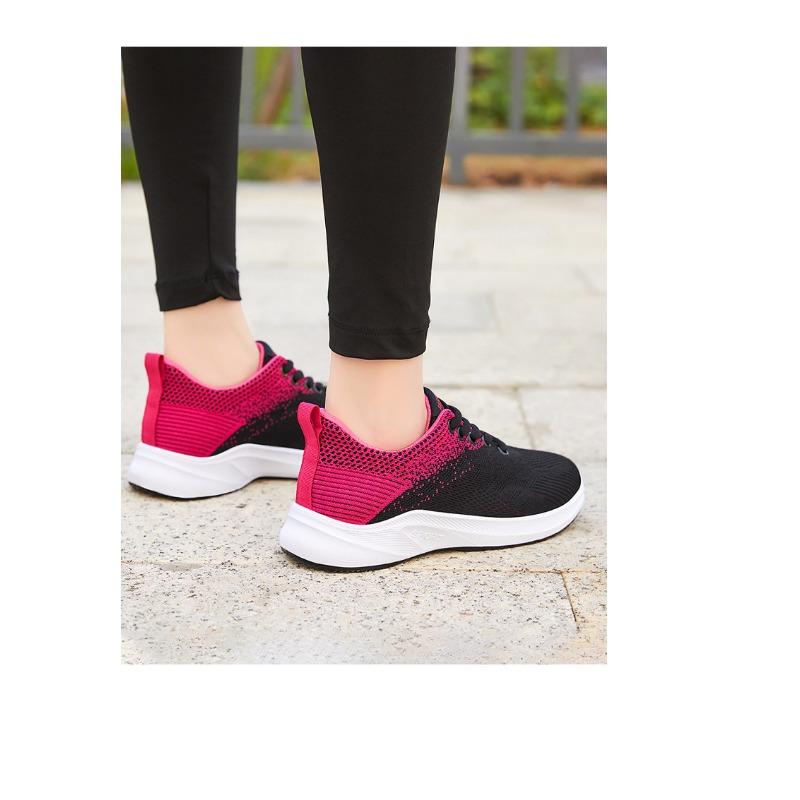 Женская обувь: повседневные кроссовки, дышащие кроссовки Flyknit, модная студенческая обувь