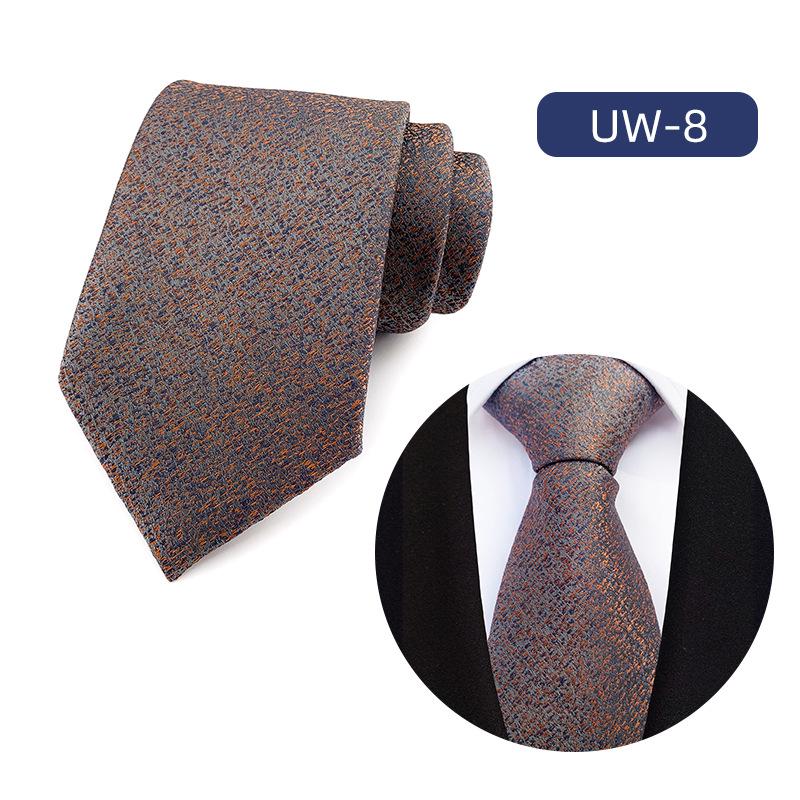 Мужской галстук из полиэстера для бизнеса, свадьбы, повседневного ношения, для жениха и шафера