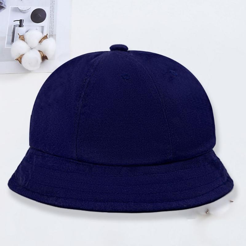 Children's Small Yellow Hat Print Kindergarten Dome Basin Hat Student Sun Hat Cute Ball Hat Sun Protection Bucket Hat