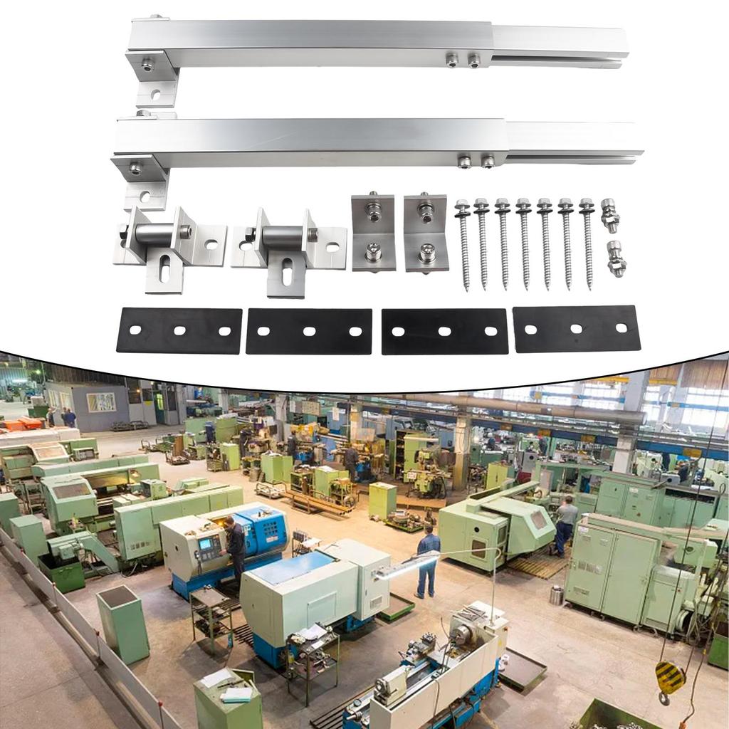 Регулируемые короткие кронштейны для крепления на плоской крыше, держатель для солнечных батарей