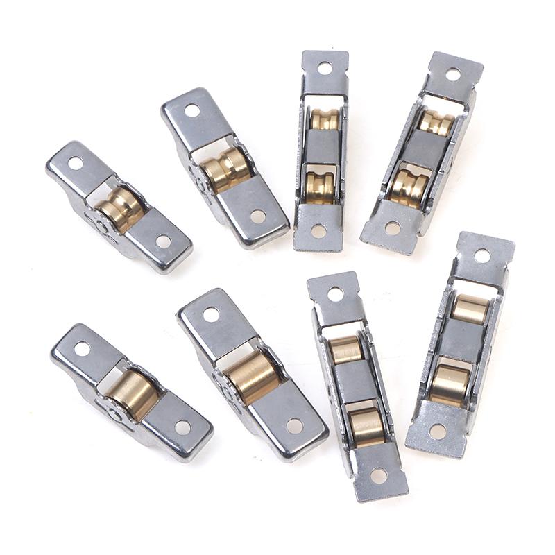 Раздвижные колеса Ролики Тяжелые бесшумные ролики для раздвижных дверей из нержавеющей стали Мебельная фурнитура