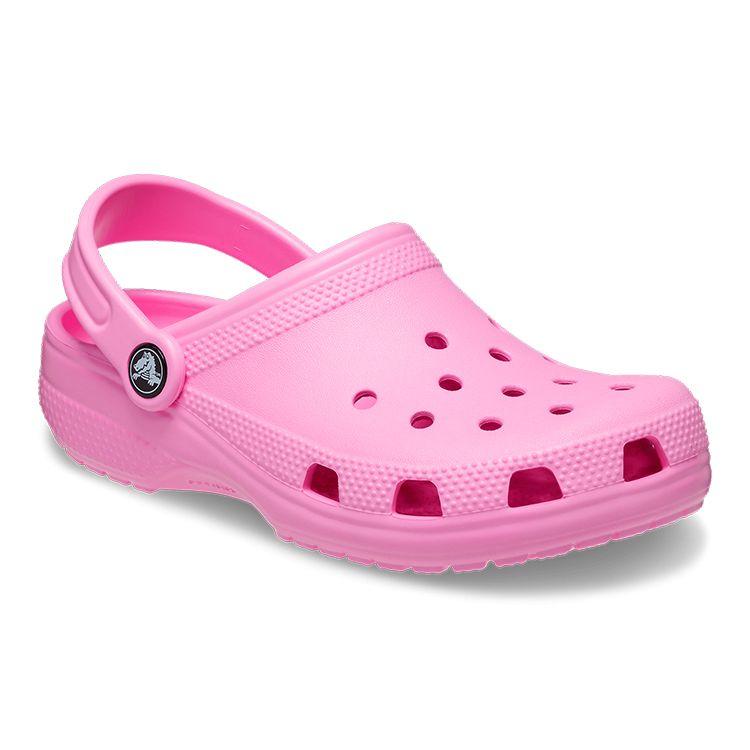 Crocs Классические Прочные Клоги Детская Обувь Розовый 206991-6SW