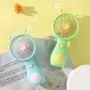 Rechargeable USB Mini Cartoon Snail Fan - Handheld & Desktop Electric Fan Gift