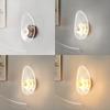 AC90-260V Indoor LED Wall Lamp Living Room Decoration Wall Light Home Lighting Fixture Loft Stair Light Round Aluminum