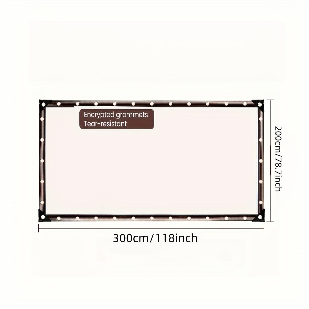 Clear Windproof Tarpaulin w/ Seal Ring. For Garden,Chicken Coop,Camping.Lightweight,Durable & Waterproof. Perfect Outdoor Cover!