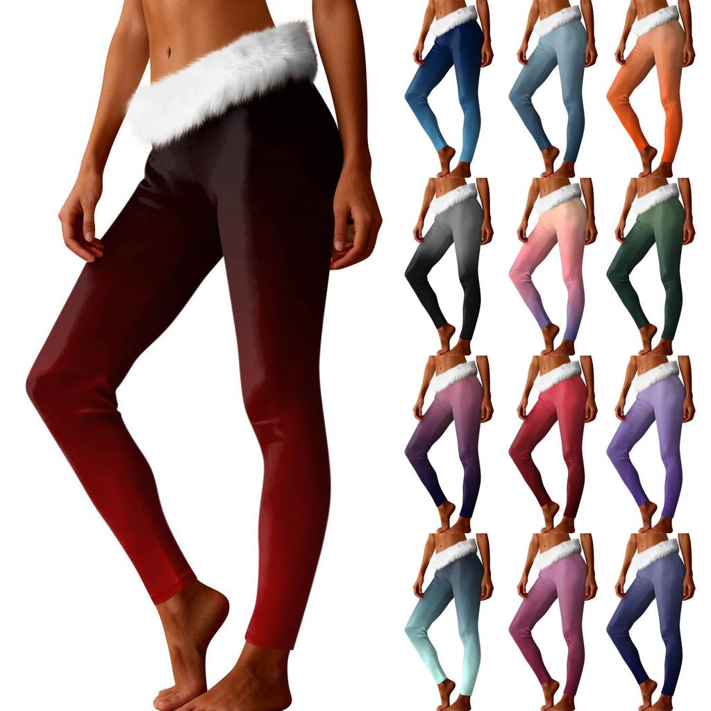 Женские модные повседневные флисовые брюки прямого кроя с лоскутным принтом