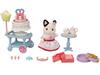 Sylvanian Families Set Party Cat ST Mark Certification For Ages 3 and Up Toy Dollhouse Sylvanian Families EPOCH Doll/Furniture [Sweet Set-Charcoal