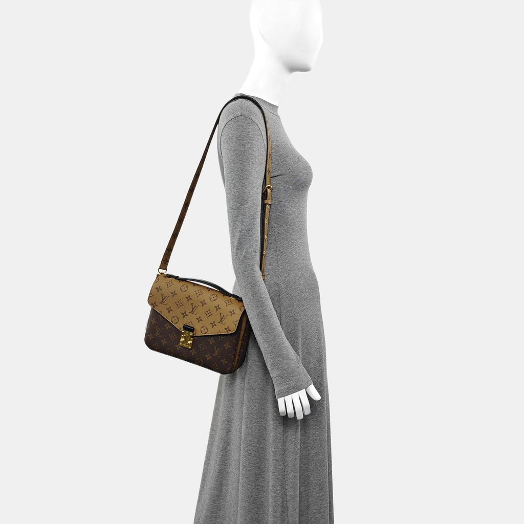 [Pre-Owned] Louis Vuitton Pochette Metis 'Brown Monogram Reverse Canvas' - Very Good #QRK8DC