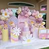 Engagement Background Wall White DIY Cardboard Cutout Foam Cute Daisy Party Background Exquisite Daisy Birthday Decor Home
