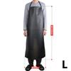 Waterproof Oilproof Apron Men Women Work Apron PVC Black Hotel Aquatic Butchery Food Chef Apron For Kitchen Areas Work Cleaner