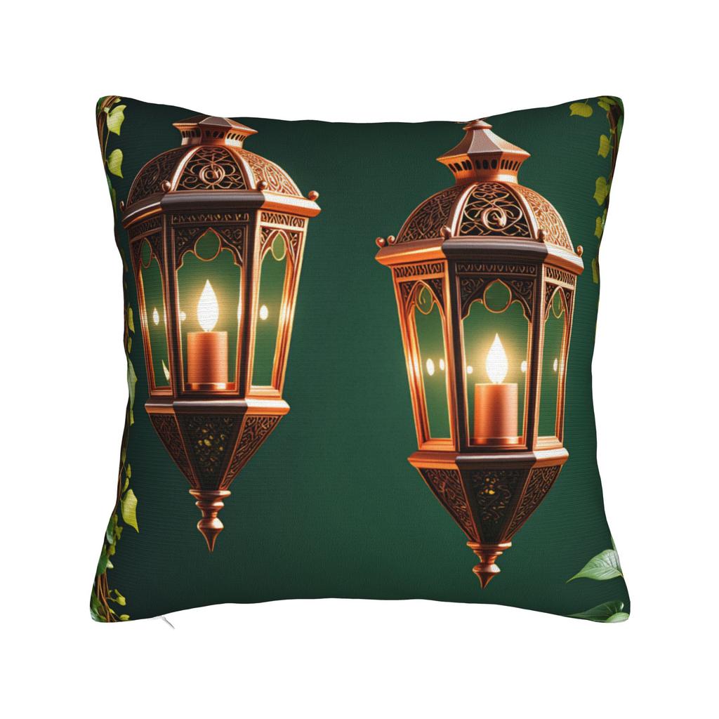 Ramadan Lantern Pillow Cover Fashion Pillow Case For Sofa Car Home Decor Soft Cushion Cover Gift
