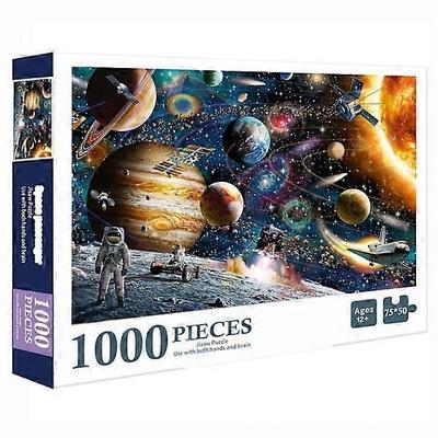 Детский пазл 1000 деталей пазл игрушка рождественский подарок (В)
