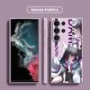 Чехол Genshin Impact Peoples для телефона Samsung Galaxy S20 Fe S23 Ultra S10e S9 Plus S8 S21 5g S10 S22, роскошный квадратный жидкий чехол