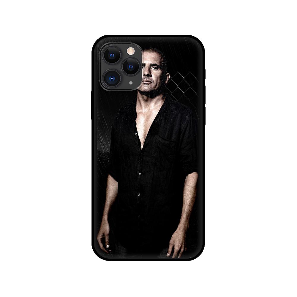 Черный чехол из ТПУ для iPhone 5 5S SE 2020 6 6S 7 8 Plus X 10 XR XS 11 12 mini pro MAX задняя крышка чехол Prison Break