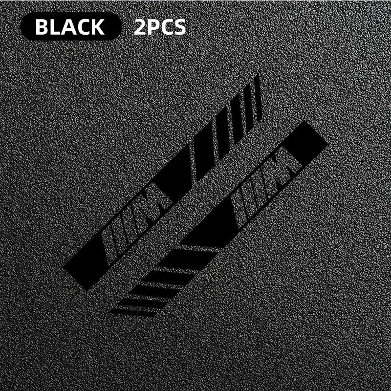 BAIS3 2025 2pcs Car Stripe Stickers Rearview Mirror Reflective Vinyl Decals Decoration For BMW F10 F13 F15 F16 F30 F34 F32 F31 E36 E60