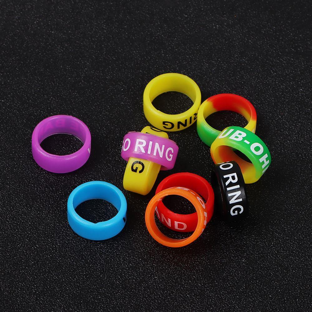 10pcs Multipurpose Protector Handle Fishing Tackle O-shaped Ring Protective Case Anti-Slip Ring