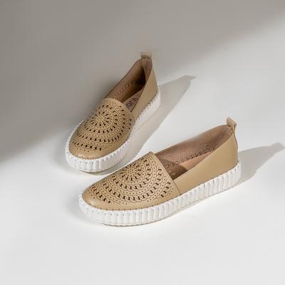 Внешняя торговля большой размер платформа повседневная обувь женская модная универсальная дышащая полая обувь рыбака мягкая подошва одинарная обувь женская