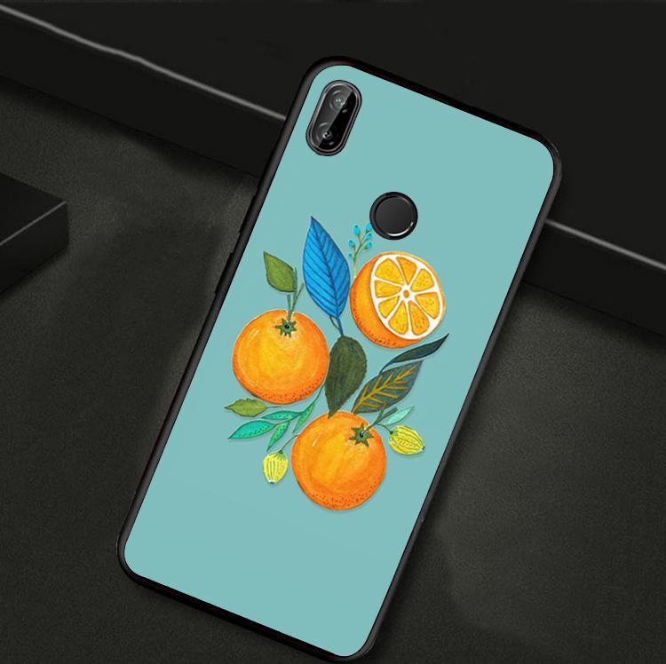 Summer Fruit Orange For Huawei Nova 11i 12i 12s 8i 9 10 SE Y60 Y61 Y70 Y90 Y72 Y73 Y91 P60 Pro P40 P30 Lite Case