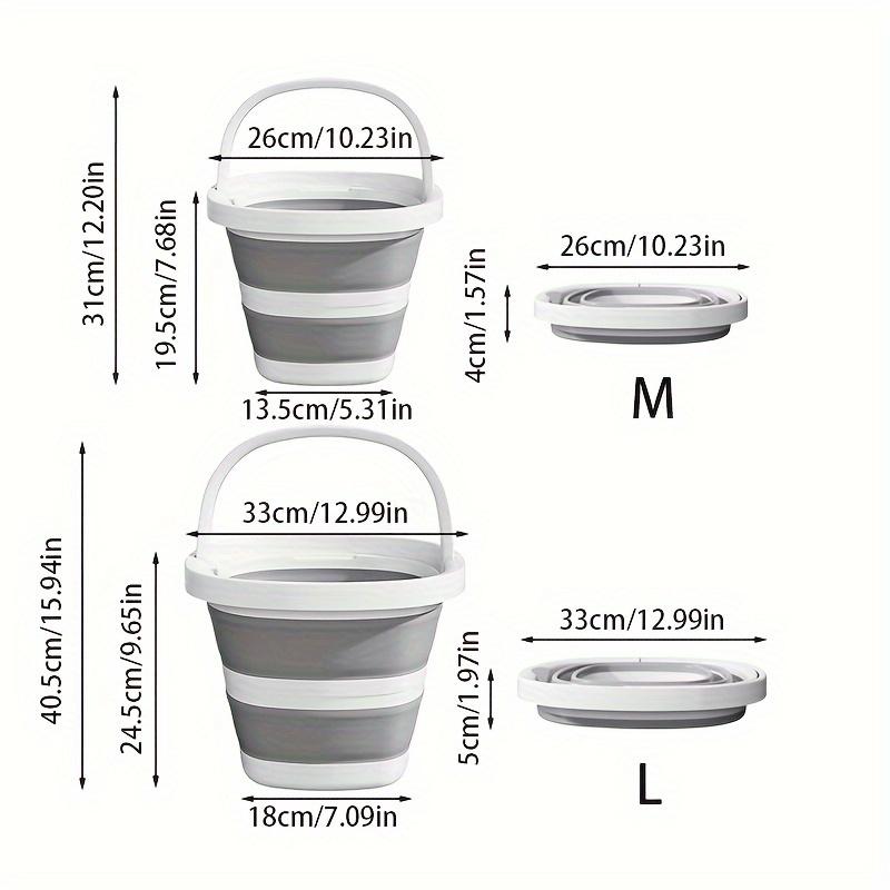 1pc Collapsible Laundry Basket - Foldable Storage Bin for Travel & Camping | Lightweight with Capacity, No Assembly Needed