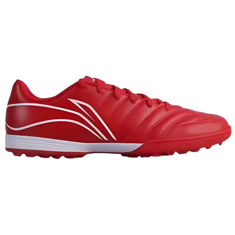 Футбольные бутсы Li Ning, нескользящие, износостойкие, легкие, унисекс, цвет vermilion YSTU039-5