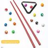 1 Set Durable Stable Bracket Parent-child Interaction Simulated Mini Billiards Kids Toys Entertainment