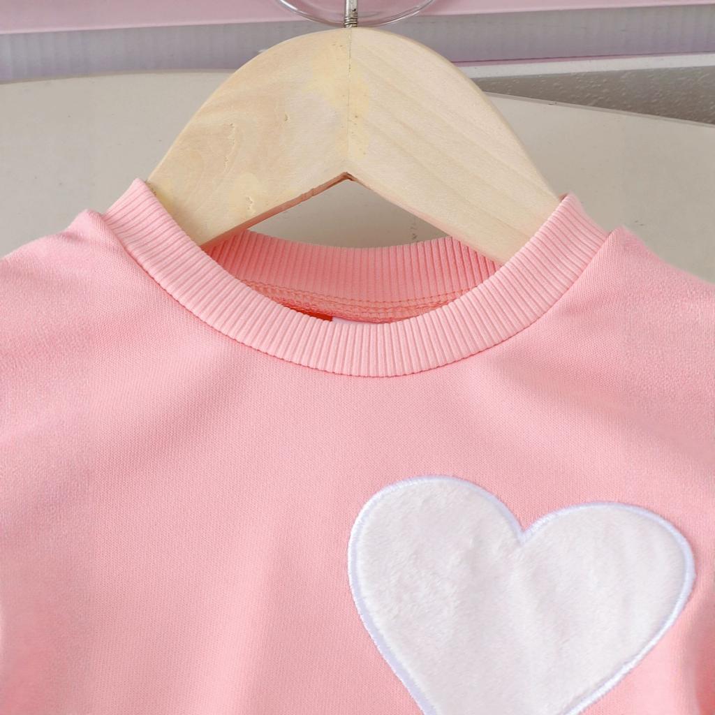 Детский повседневный комплект с длинным рукавом, удобные наряды для повседневной носки