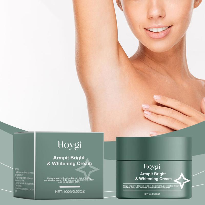 Hoygi 100g Underarm Whitening Cream Elbow Knee Dark Skin Bleaching Even Skin Tone Imrpove Dullness Melanin Brighten Body Cream