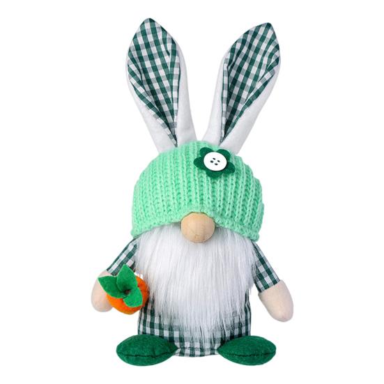 Пасхальная кукла-гном Yousheng, плюшевые кроличьи уши, гномы с вязаной шапкой, мягкая безликая кукла, настольное украшение для домашнего офиса