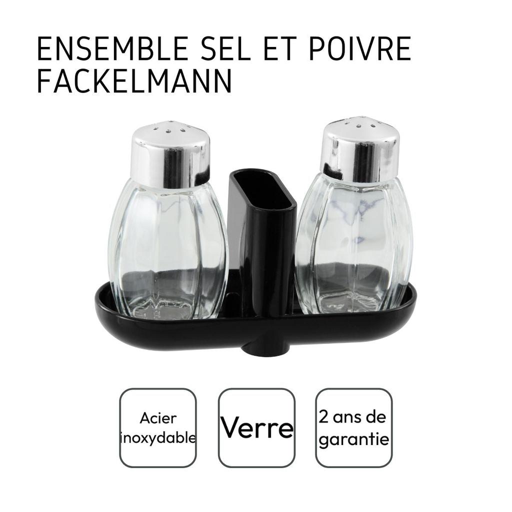 Fackelmann Salt and Pepper Set Ref. 47318