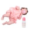 Милая спящая кукла-реборн, мягкая на ощупь, силиконовая, для ролевых игр, 50 см