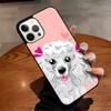 Poodle Dog Cartoon Phone Case For iPhone 17 Air 16 15 14 13 12 11 Pro Max Max Plus Bumper Case Cover