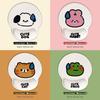 Cute Animal Memory Foam Wrist Rest Mouse Pad for Women - Office & Keyboard Hand Support