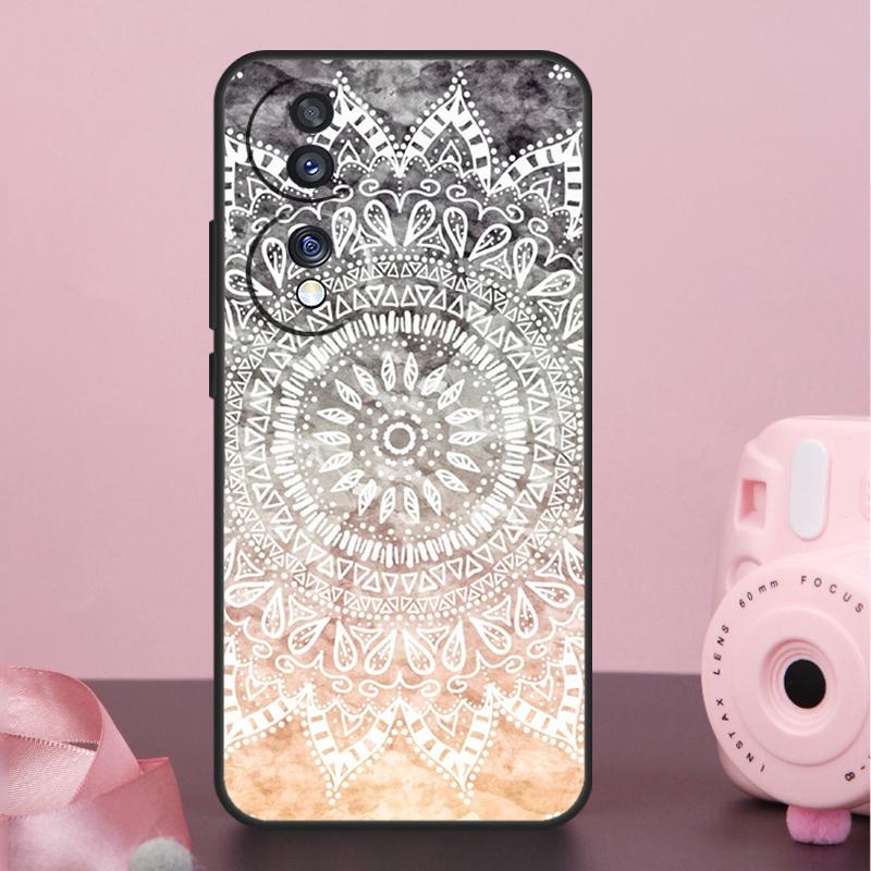 Элегантный чехол с цветочным узором Мандала для Honor 200 400 Pro 50 70 90 X9a X9b X9c X9d X8b X8c Win Magic 7 Lite 5 6 8 Pro